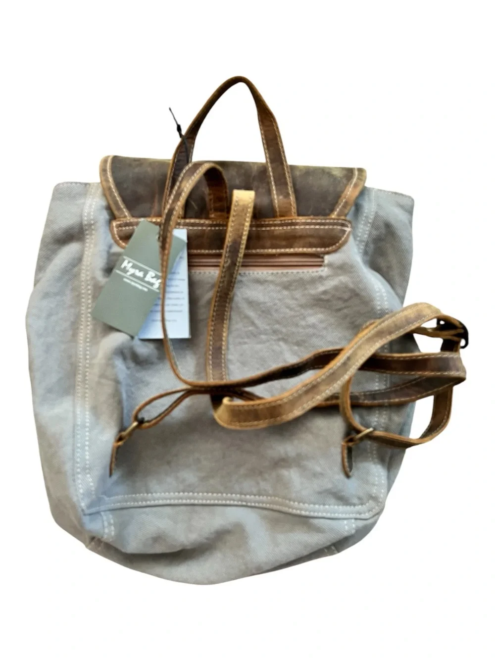 NWT Myra Felicity Backpack Canvas and Leather